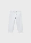 Drawstring Cotton Jogger Pants
