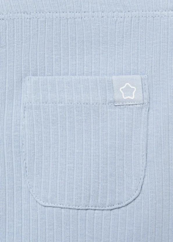 Ribbed Cotton Leggings