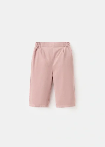 Corduroy Trousers with Pleats