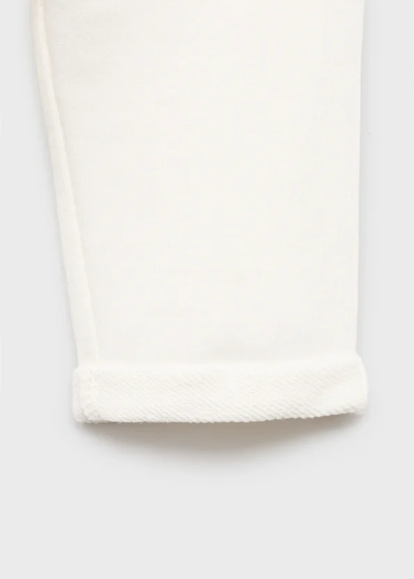 Buttoned Cotton Pants