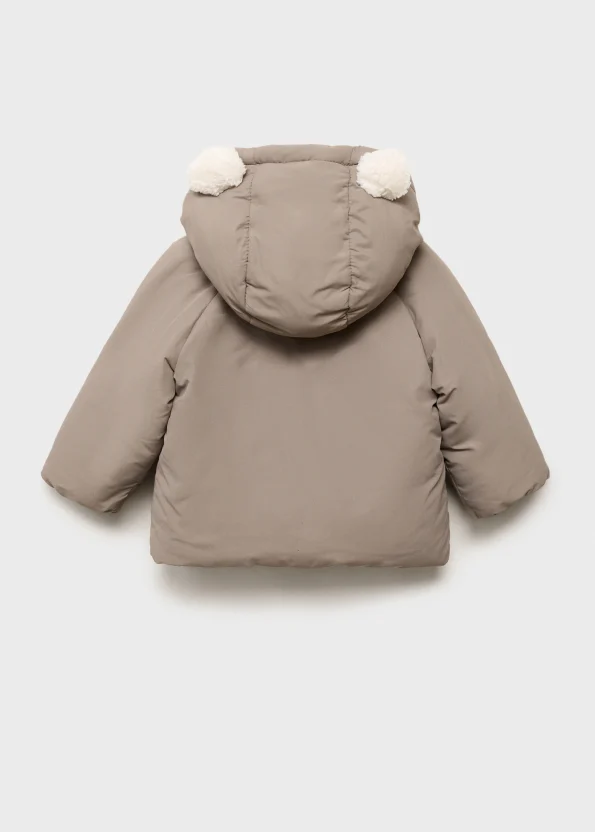 Hooded Quilted Coat