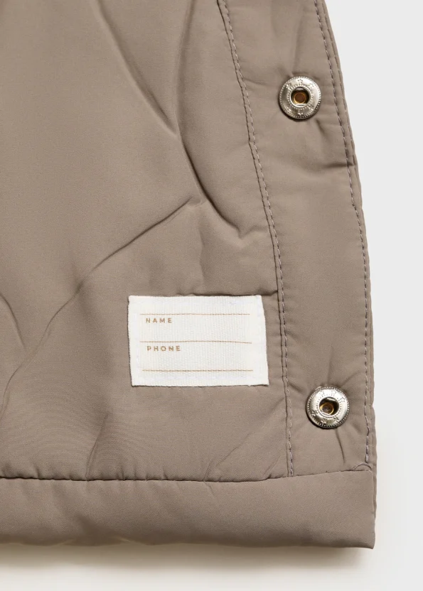 Hooded Quilted Coat