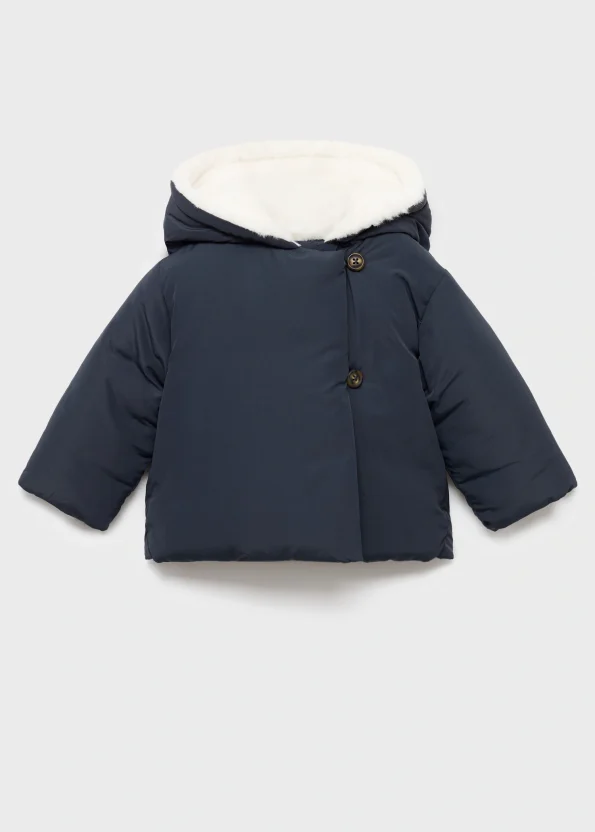 Hooded Faux Fur Lined Anorak