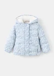 Floral Design Furry Anorak
