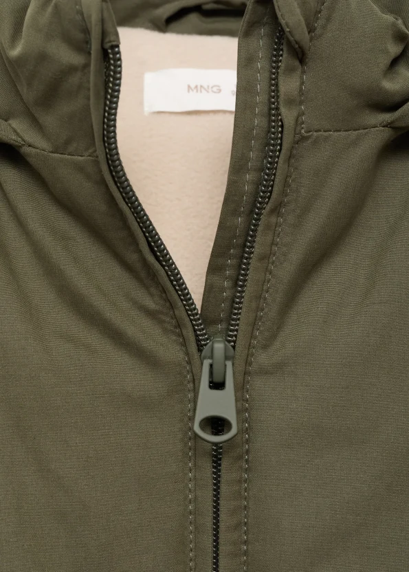 Hooded Quilted Anorak
