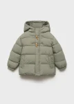 Buttoned Quilted Anorak