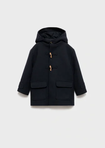 Hooded Wool Coat