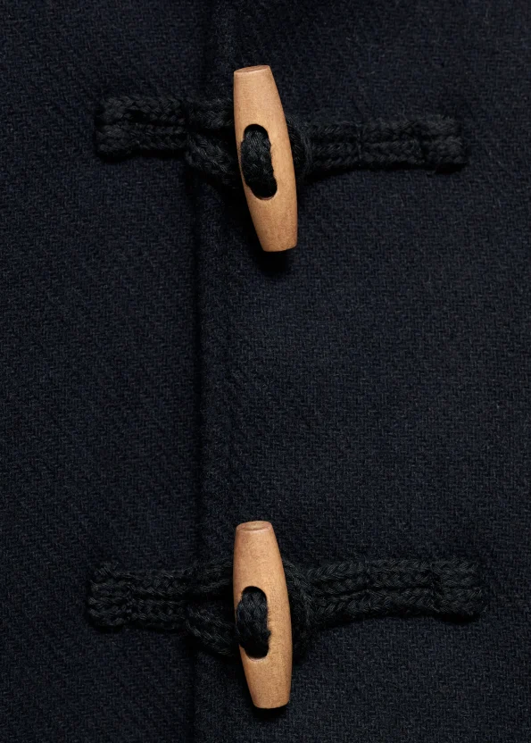 Hooded Wool Coat