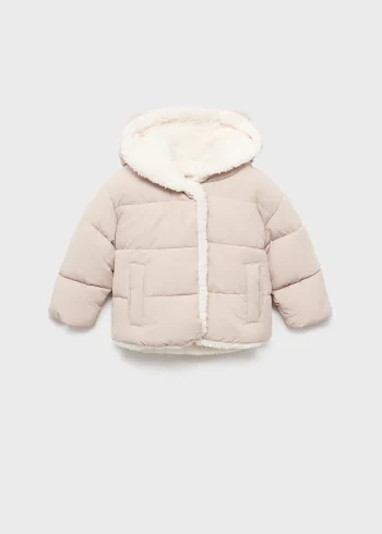 Faux Fur Lined Quilted Anorak