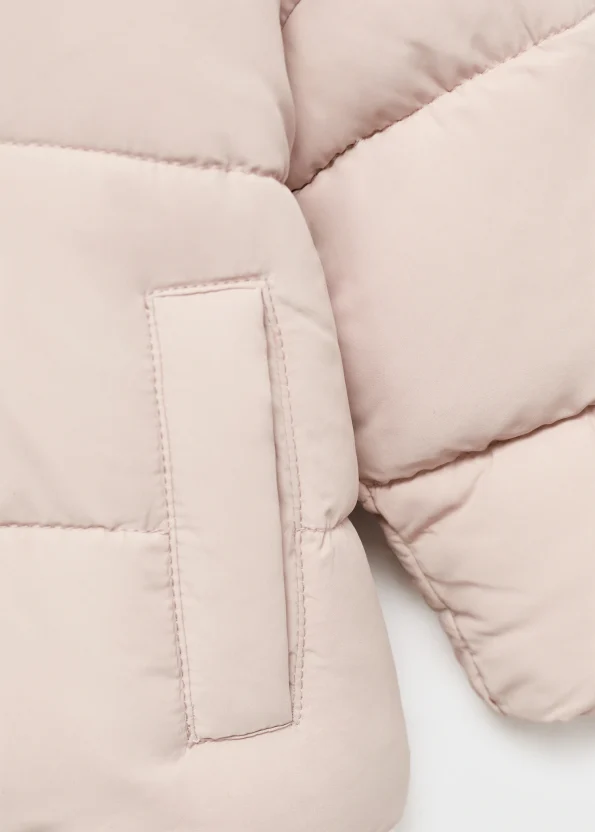 Faux Fur Lined Quilted Anorak