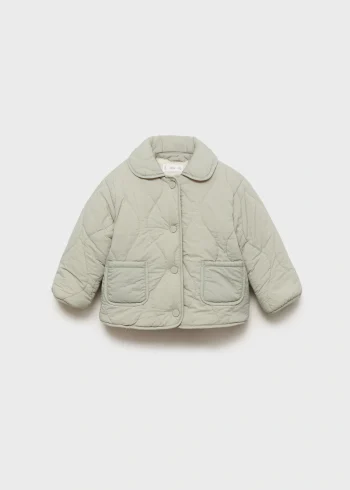 Faux Fur Lined Quilted Anorak