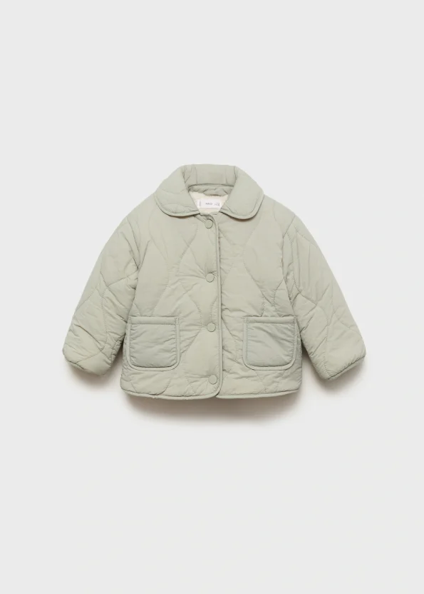 Faux Fur Lined Quilted Anorak