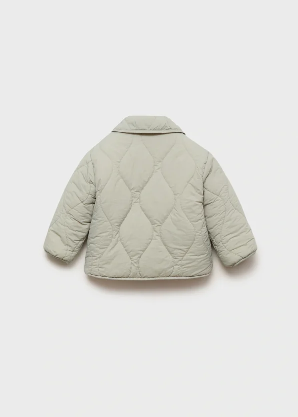 Faux Fur Lined Quilted Anorak