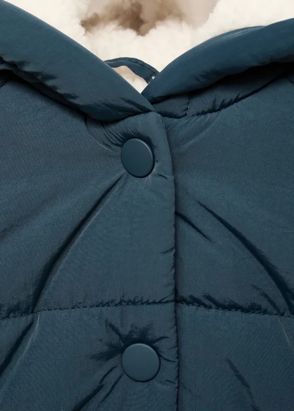 Hooded Faux Fur Lined Anorak