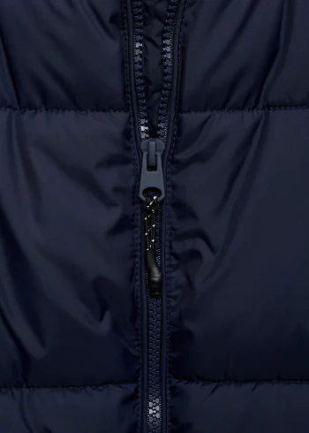 Kapüşonlu kapitone anorak