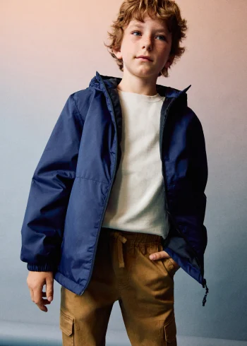 Su geçirmez kapitone anorak