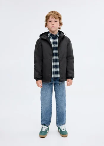 Su geçirmez kapitone anorak