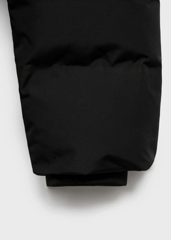 Kapüşonlu kapitone anorak