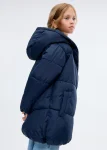 Kapüşonlu kapitone anorak