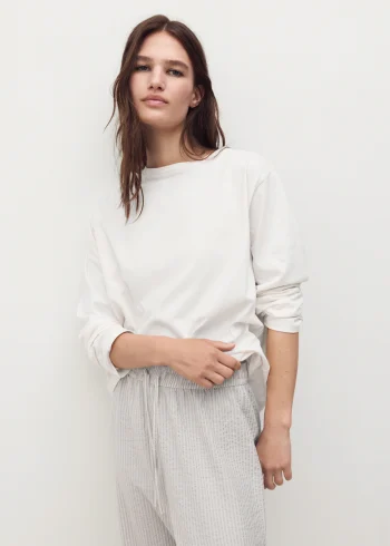 Striped Two-Piece Pajama Set