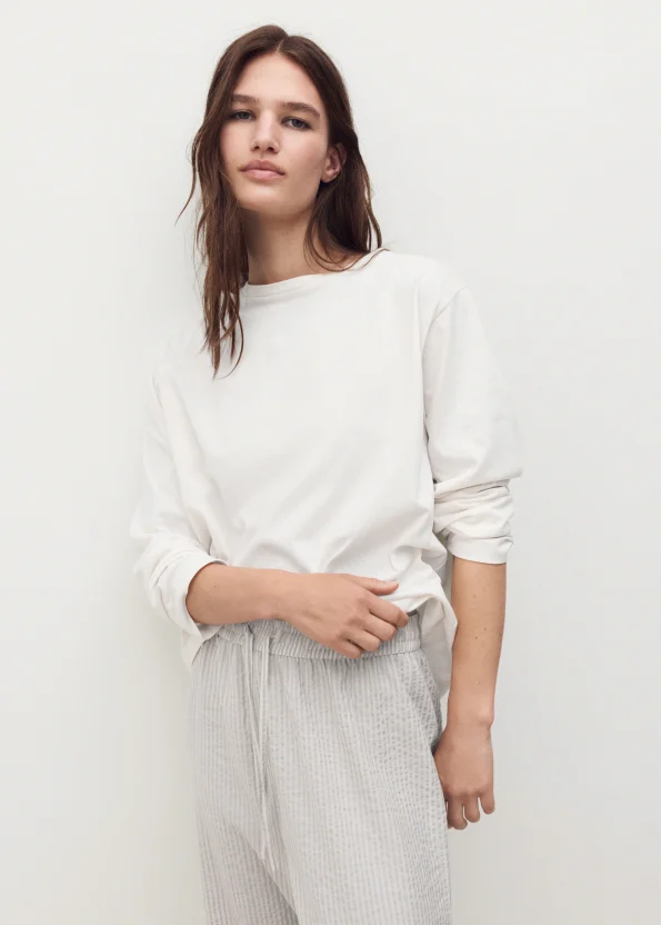 Striped Two-Piece Pajama Set