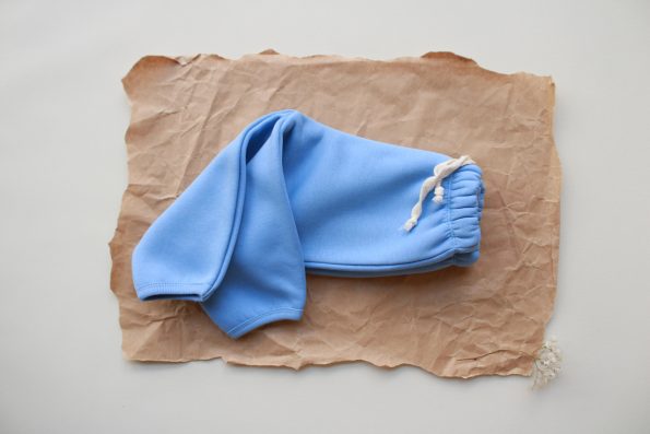 Blue Piped Sweatpants
