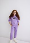 Purple Hoodie with Mavi Logo Print