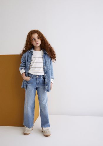 Lori 90s Light Blue Denim Pants
