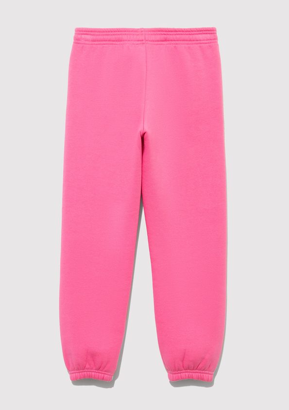 Pink Sweatpants with Mavi Logo Print