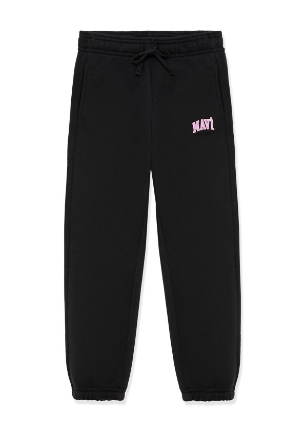 Mavi Logo Printed Charcoal Sweatpants