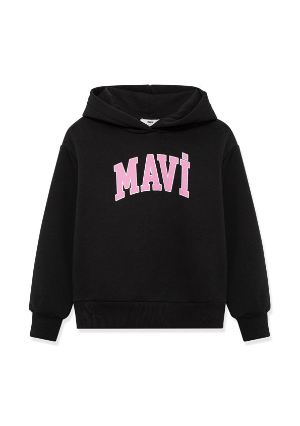 Mavi Logo Printed Hooded Sweatshirt