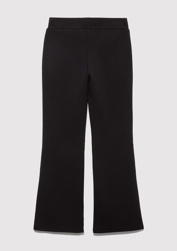 Black Flared Sweatpants