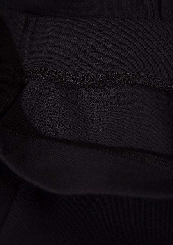 Black Flared Sweatpants