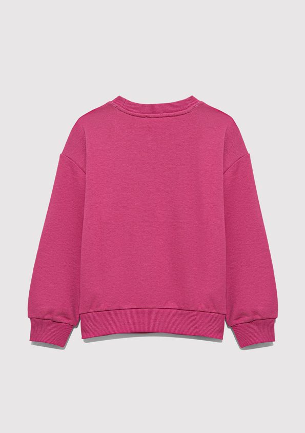 Mickey Printed Pink Sweatshirt