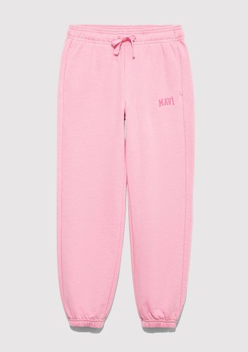Pink Basic Sweatpants