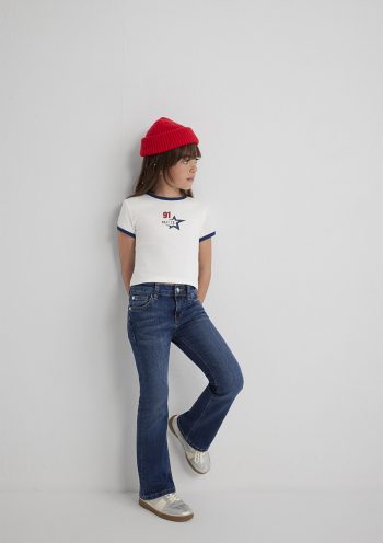 Dora Dark Blue Denim Pants