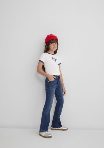 Dora Dark Blue Denim Pants