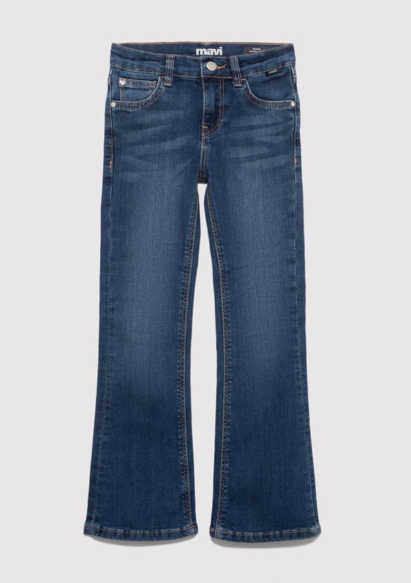 Dora Dark Blue Denim Pants