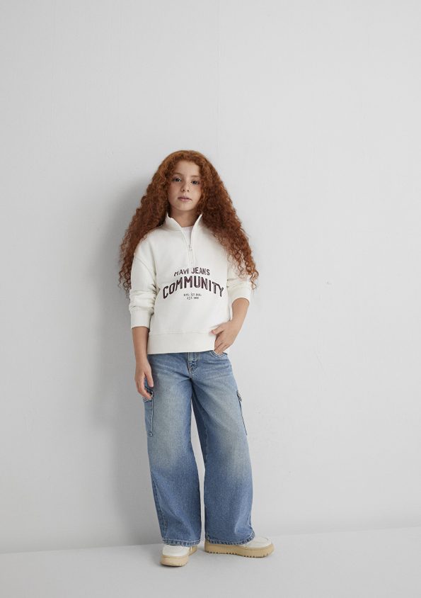 Lina Blue Denim Pants