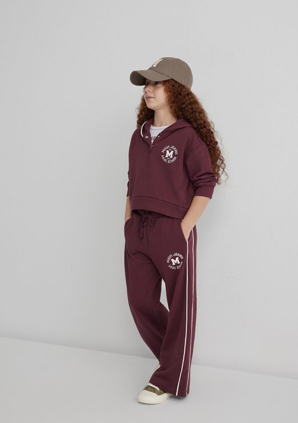 Burgundy Sweatpants