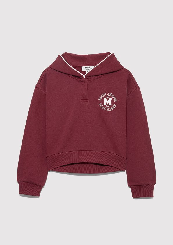 Burgundy Sweatshirt