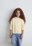 Blue Patch Logo Yellow Sweatshirt