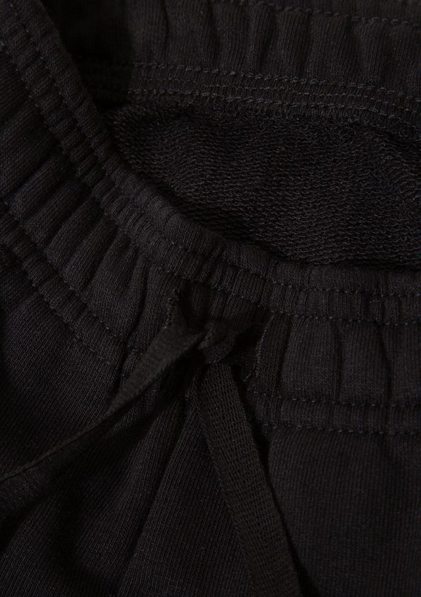 Black Sweatpants with Mavi Logo Print