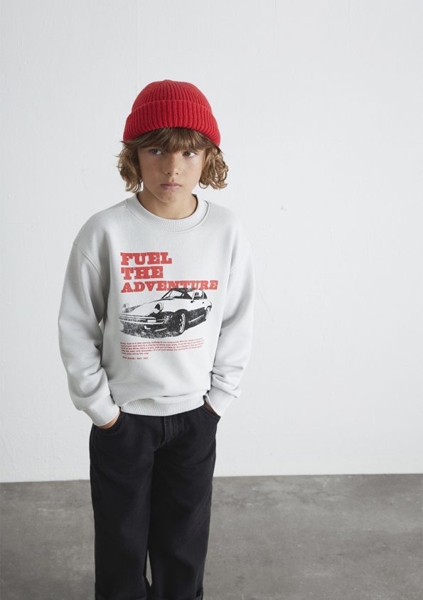 Gray Sweatshirt