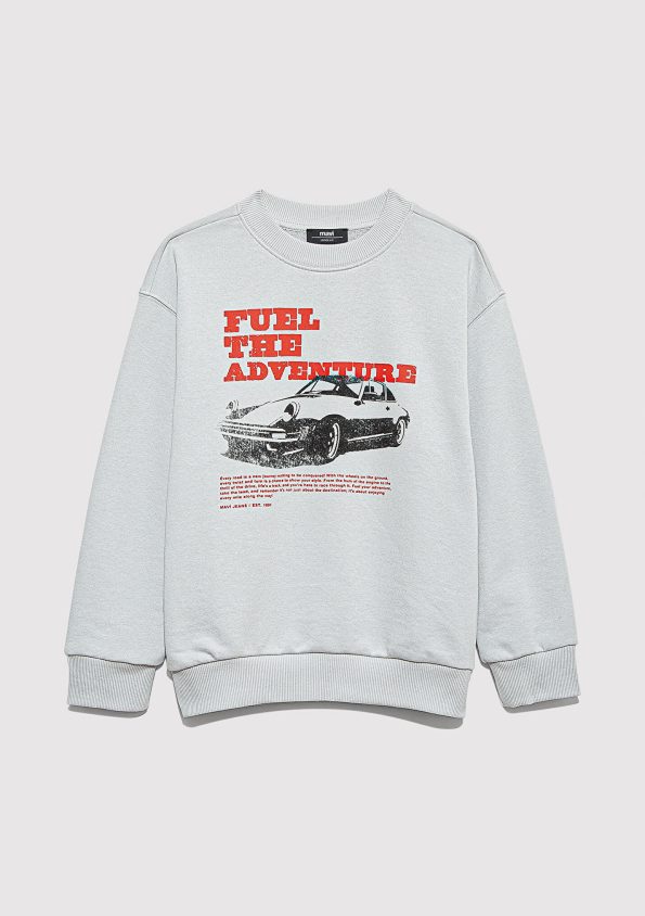 Gray Sweatshirt