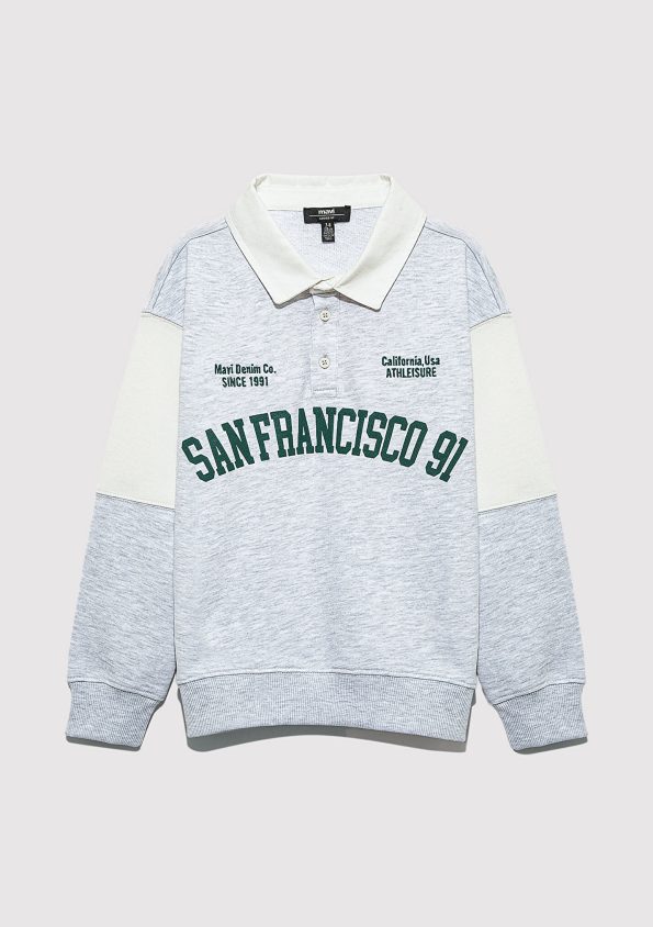 Gray Sweatshirt