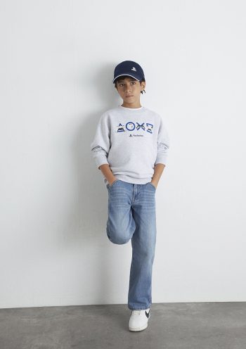 PlayStation Graphic Grey Sweatshirt