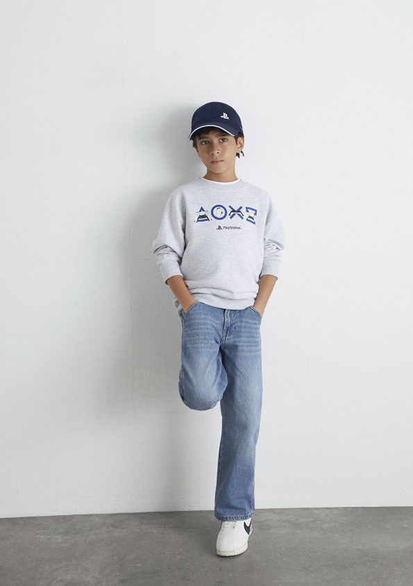 PlayStation Graphic Grey Sweatshirt