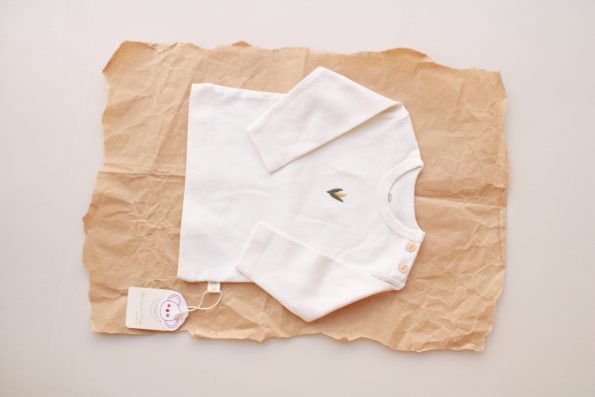 Embroidered Long Sleeve Top