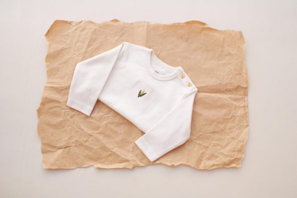 Embroidered Long Sleeve Top